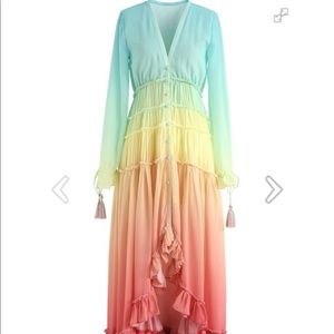Rainbow dress